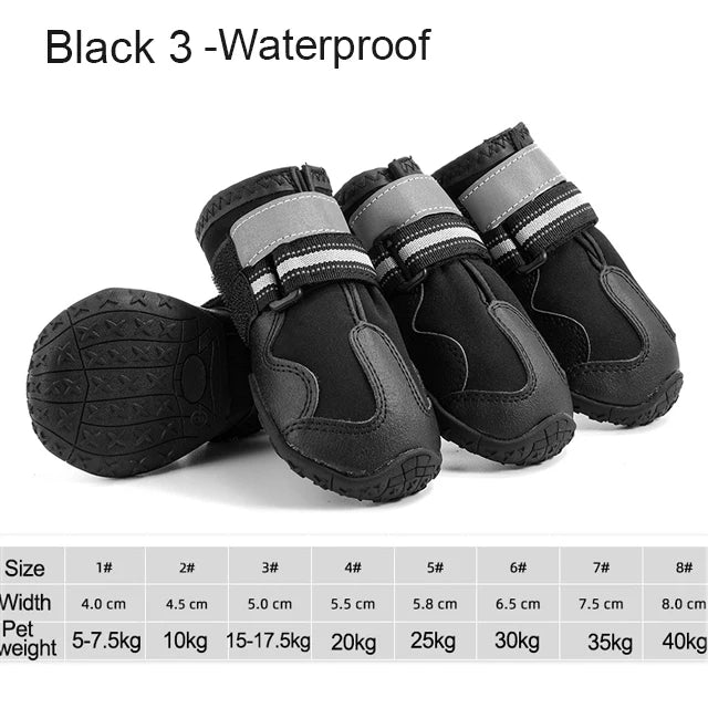 Dog Shoes Set