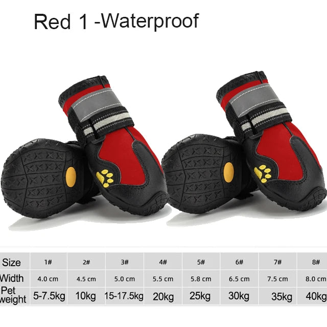 Dog Shoes Set