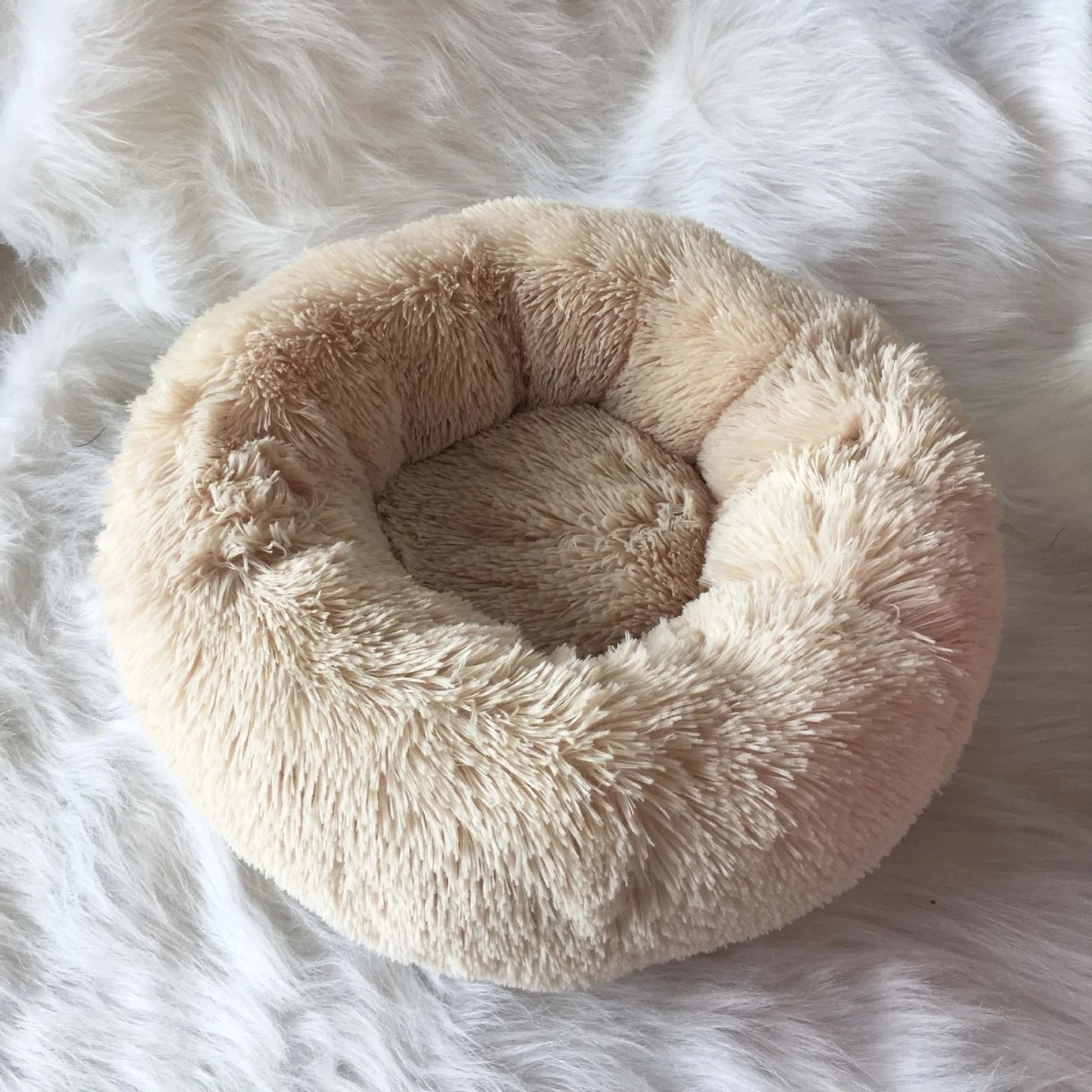 Plush Round Bed