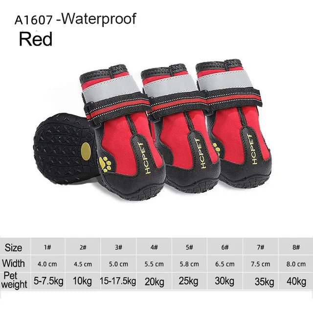 Dog Shoes Set