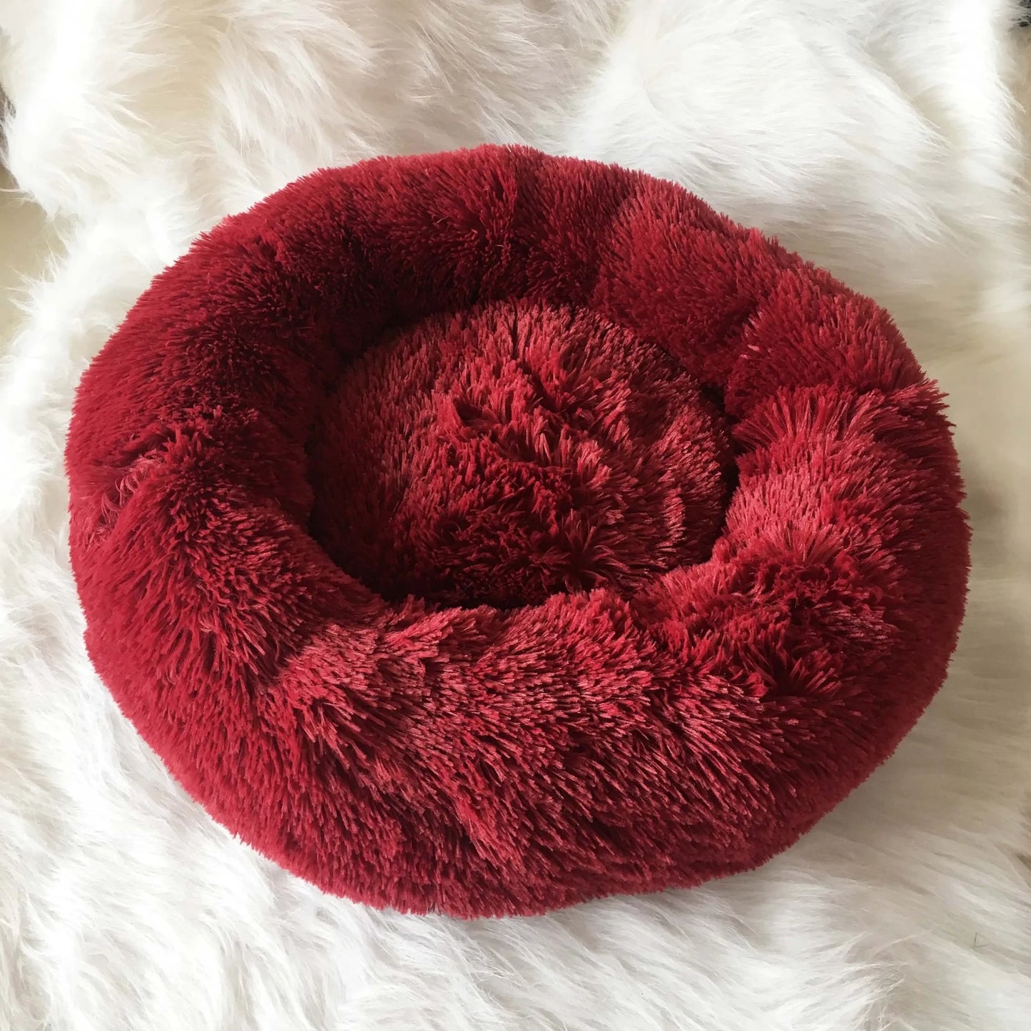 Plush Round Bed