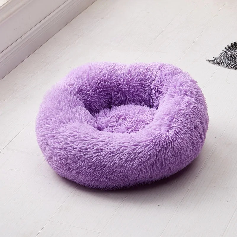 Plush Round Bed