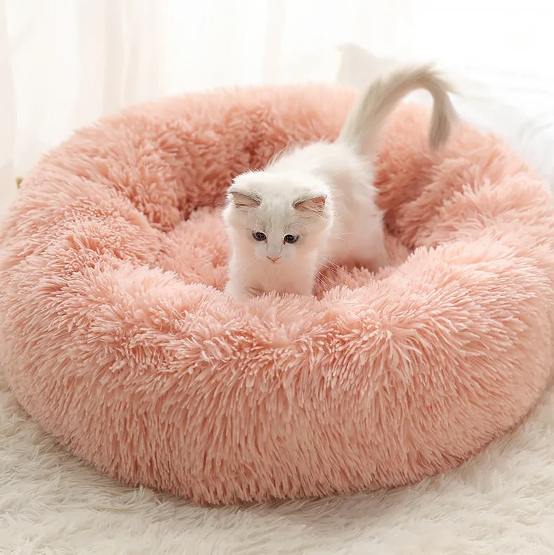 Plush Round Bed