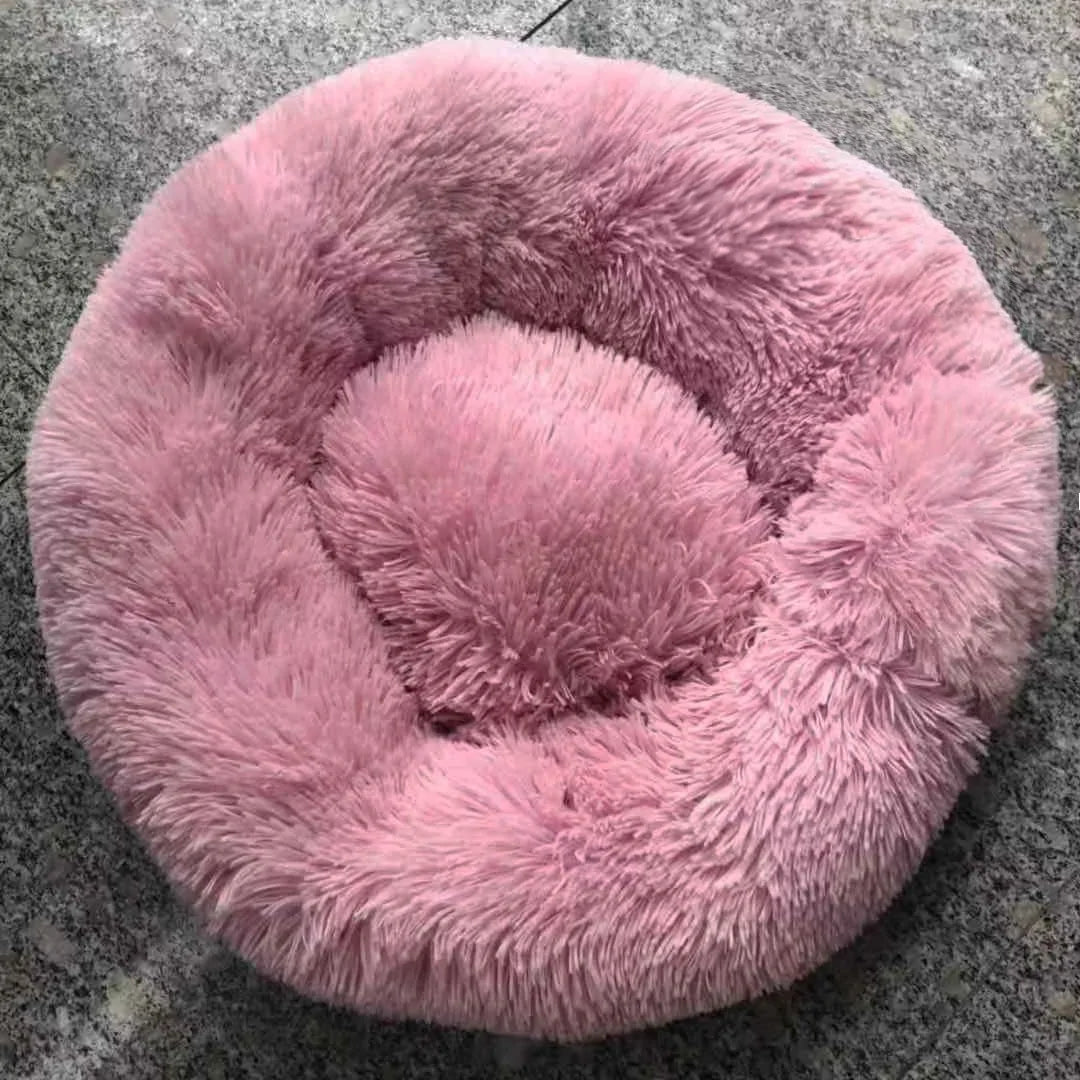 Plush Round Bed