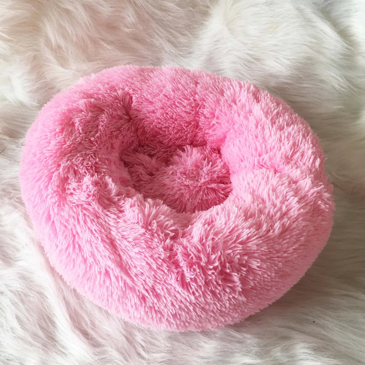 Plush Round Bed